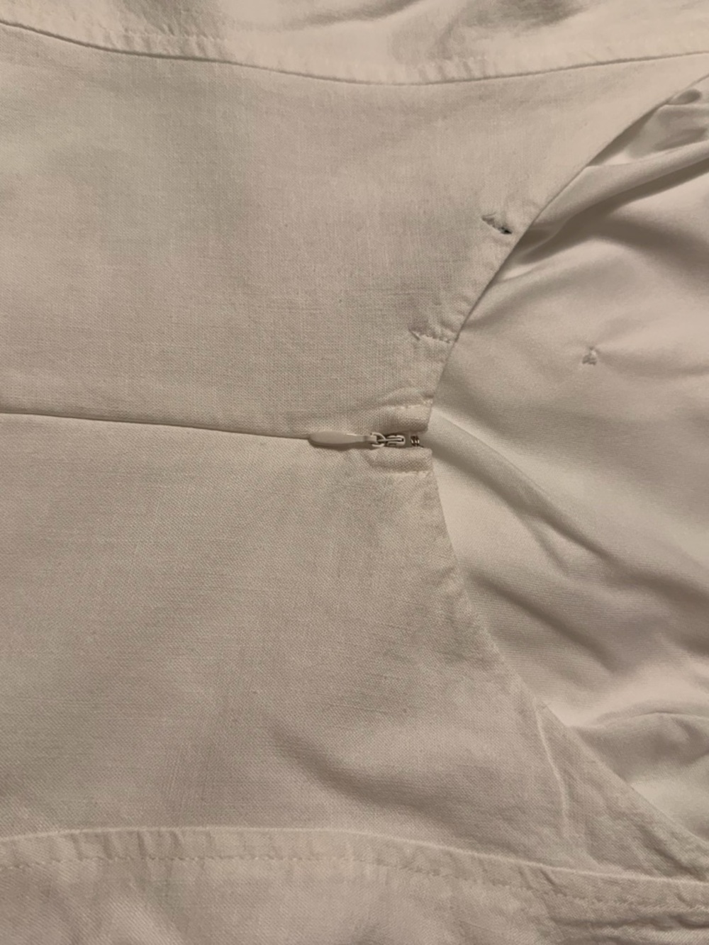 wild fable White Sleeveless Button-Front Mini Dress - Picture 5 of 12